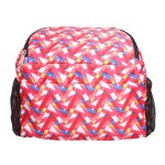 Aqsa ASB47 Designer School Bag (White and Pink)